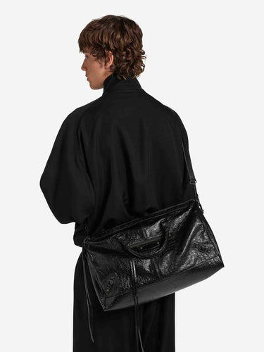 Balenciaga Hombre Barcelona Bolsa Le City Boston color Negro sku 692-002160 01 - Foto 2