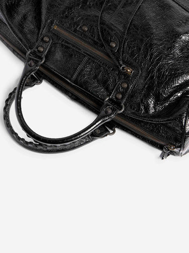 Balenciaga Hombre Barcelona Bolsa Le City Boston color Negro sku 692-002160 01 - Foto 5