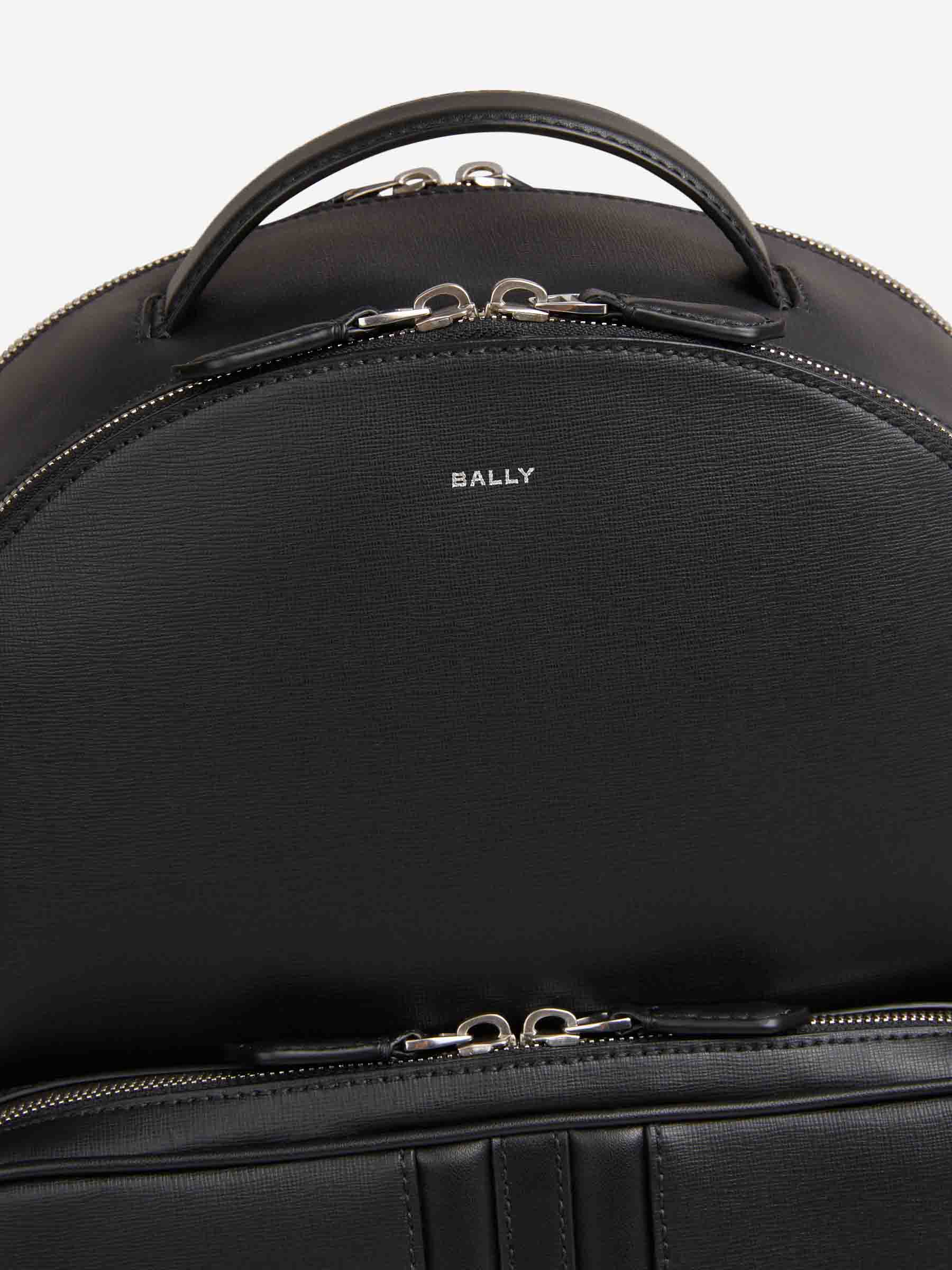 Bally – Bally Leather Logo Backpack in Barcelona or Shop Online Hombre 693-000065 01