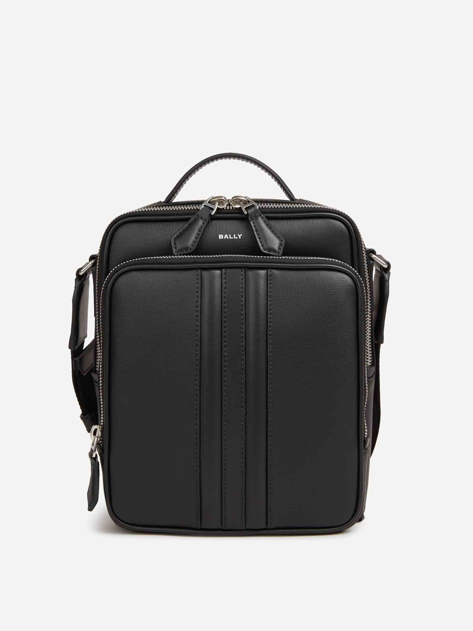 Bally Hombre Barcelona Bandolera Mythos Piel color Negro sku 693-000066 01 - Foto 1