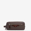 Santoni Hombre Barcelona Neceser Cremallera Piel color Marrón Oscuro sku 693-000067 02 - Foto 1