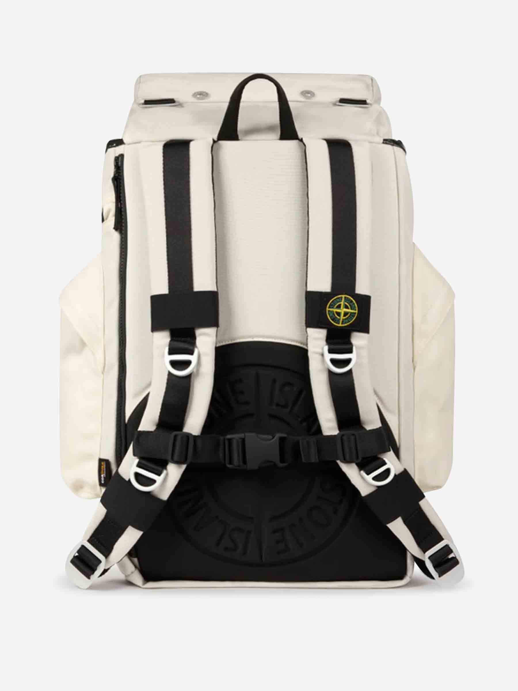 Stone Island Hombre Barcelona Mochila Cordura color Marfil sku 693-000076 02 - Foto 2
