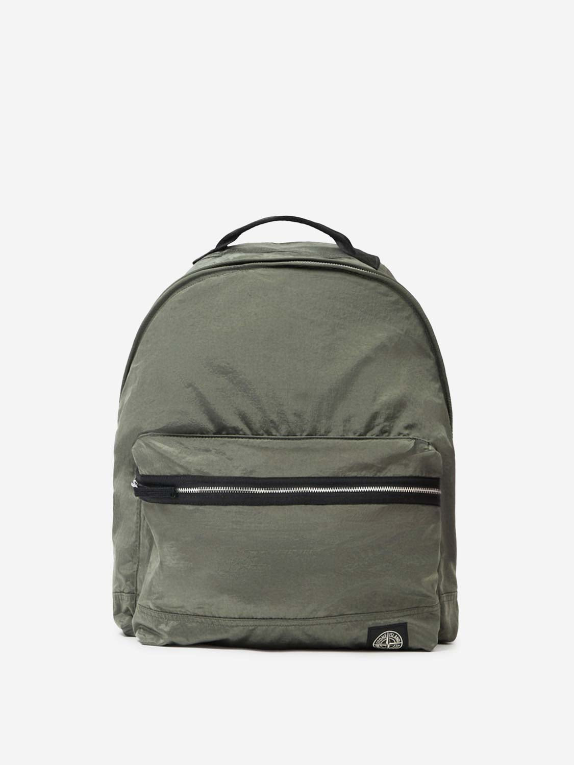 Stone Island Hombre Barcelona Mochila con bolsillo delantero color Verde Oscuro sku 693-000077 02 - Foto 1
