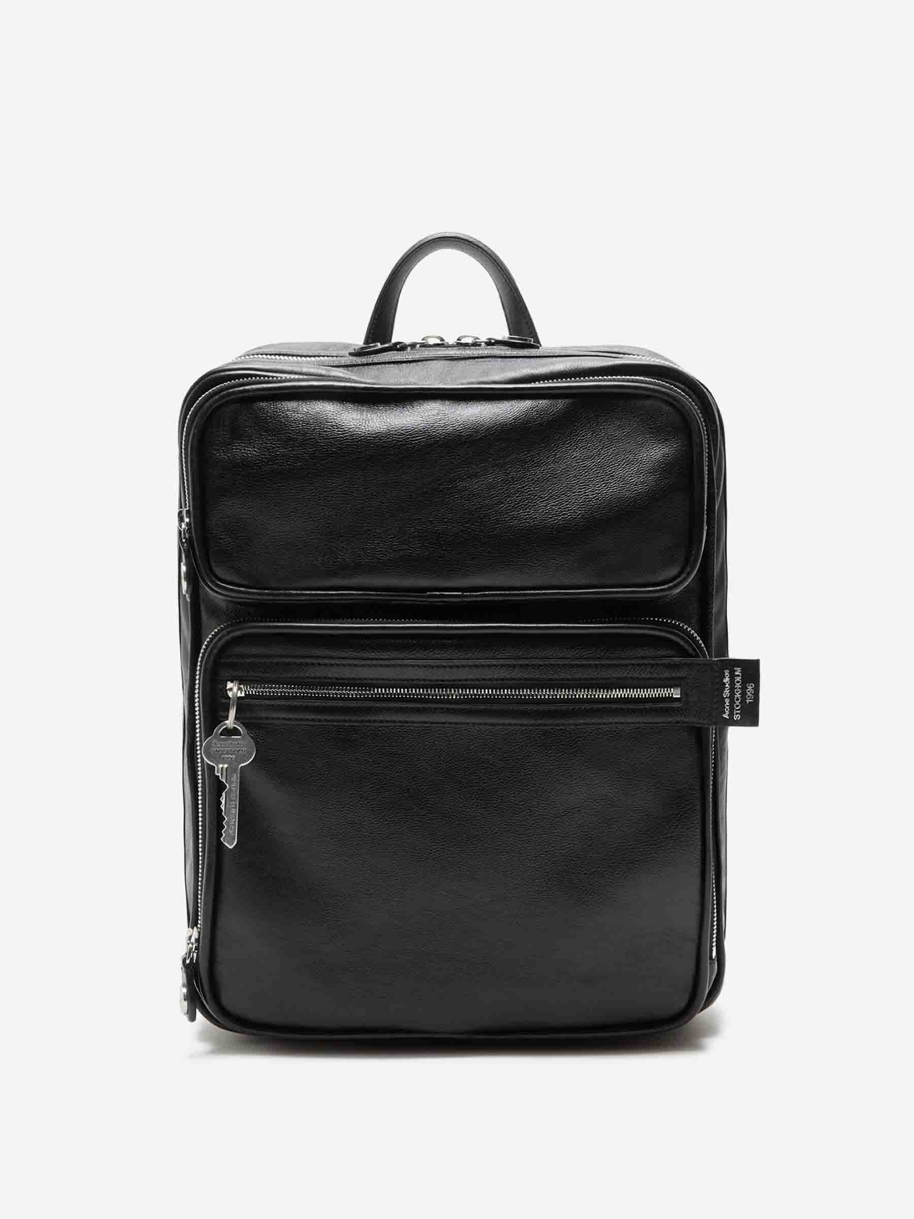 Acne Studios Hombre Barcelona Mochila Gimnasio Camero color Negro sku 693-000082 01 - Foto 1