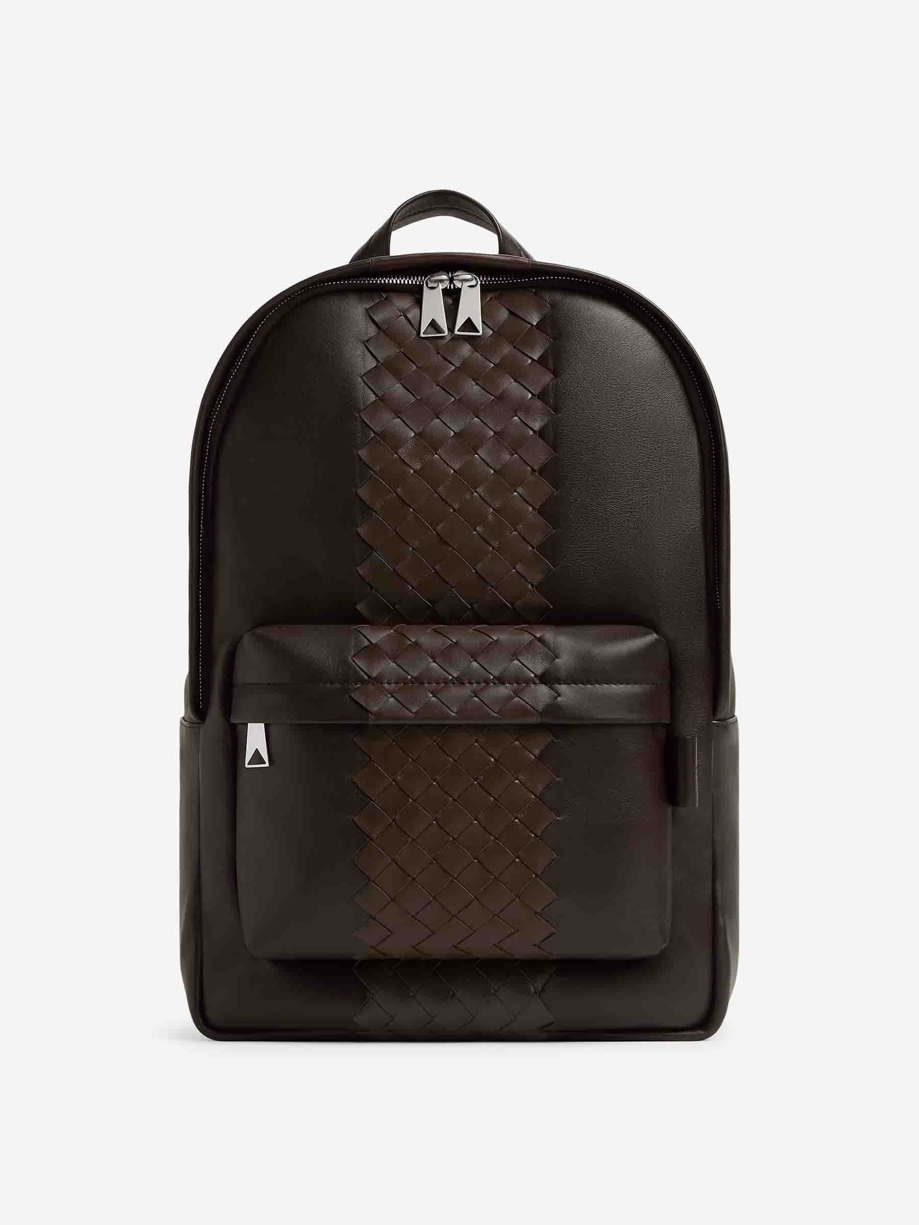 Bottega Veneta Hombre Barcelona Mochila Intrecciato color Marrón Oscuro sku 693-000089 01 - Foto 1