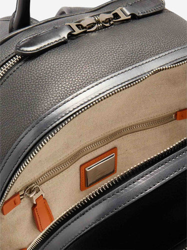 Santoni Hombre Barcelona Mochila Piel color Negro sku 693-000091 01 - Foto 4