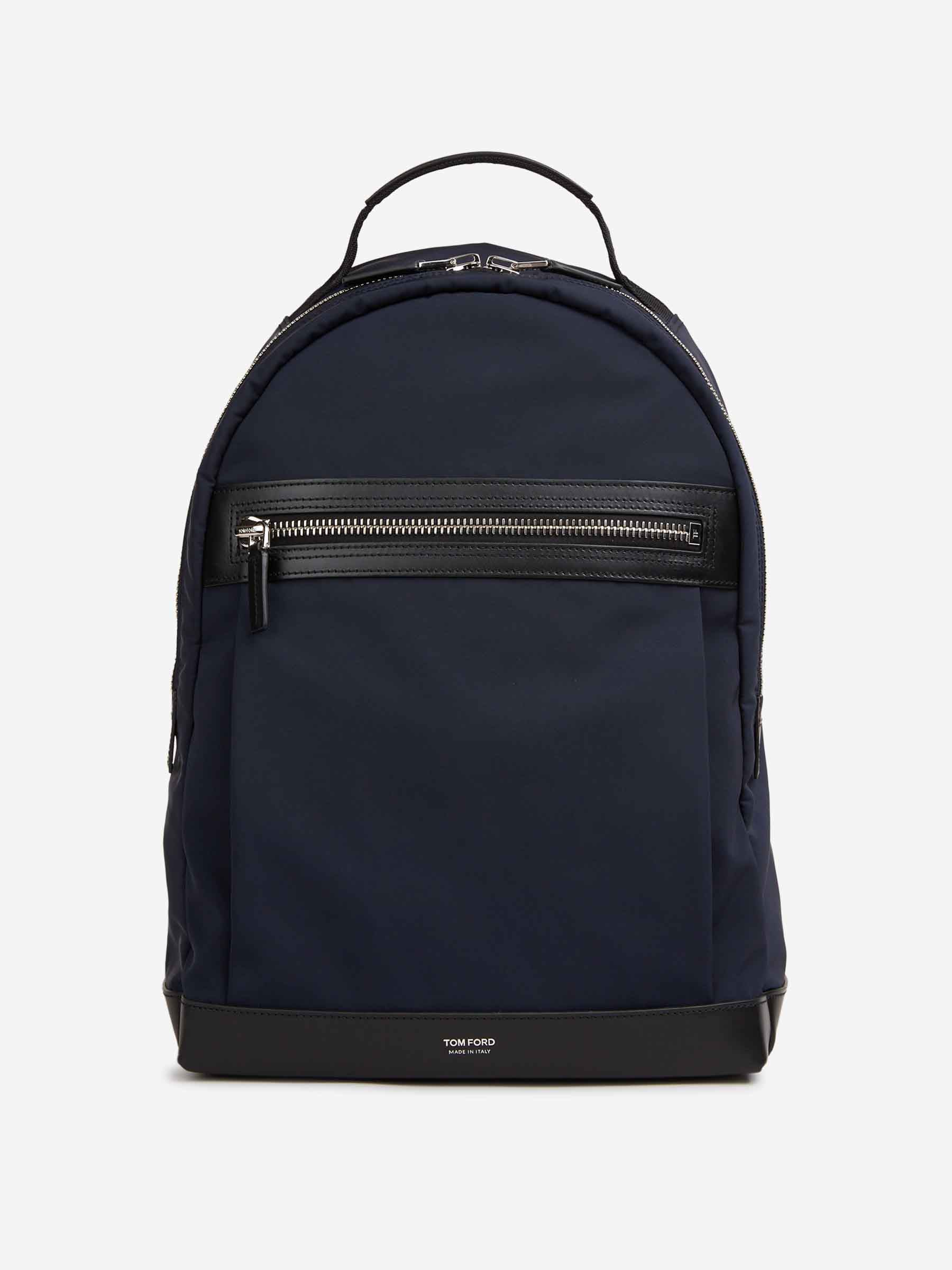 Tom Ford Hombre Barcelona Mochila Nylon Piel color Azul Marino sku 693-000095 01 - Foto 1