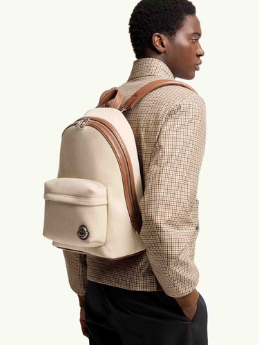 Moncler Hombre Barcelona Mochila Carlo color Beige sku 693-000099 01 - Foto 2