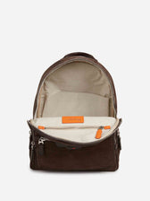 Santoni Hombre Barcelona Mochila Piel Suede color Marrón Oscuro sku 693-000101 01 - Foto 1