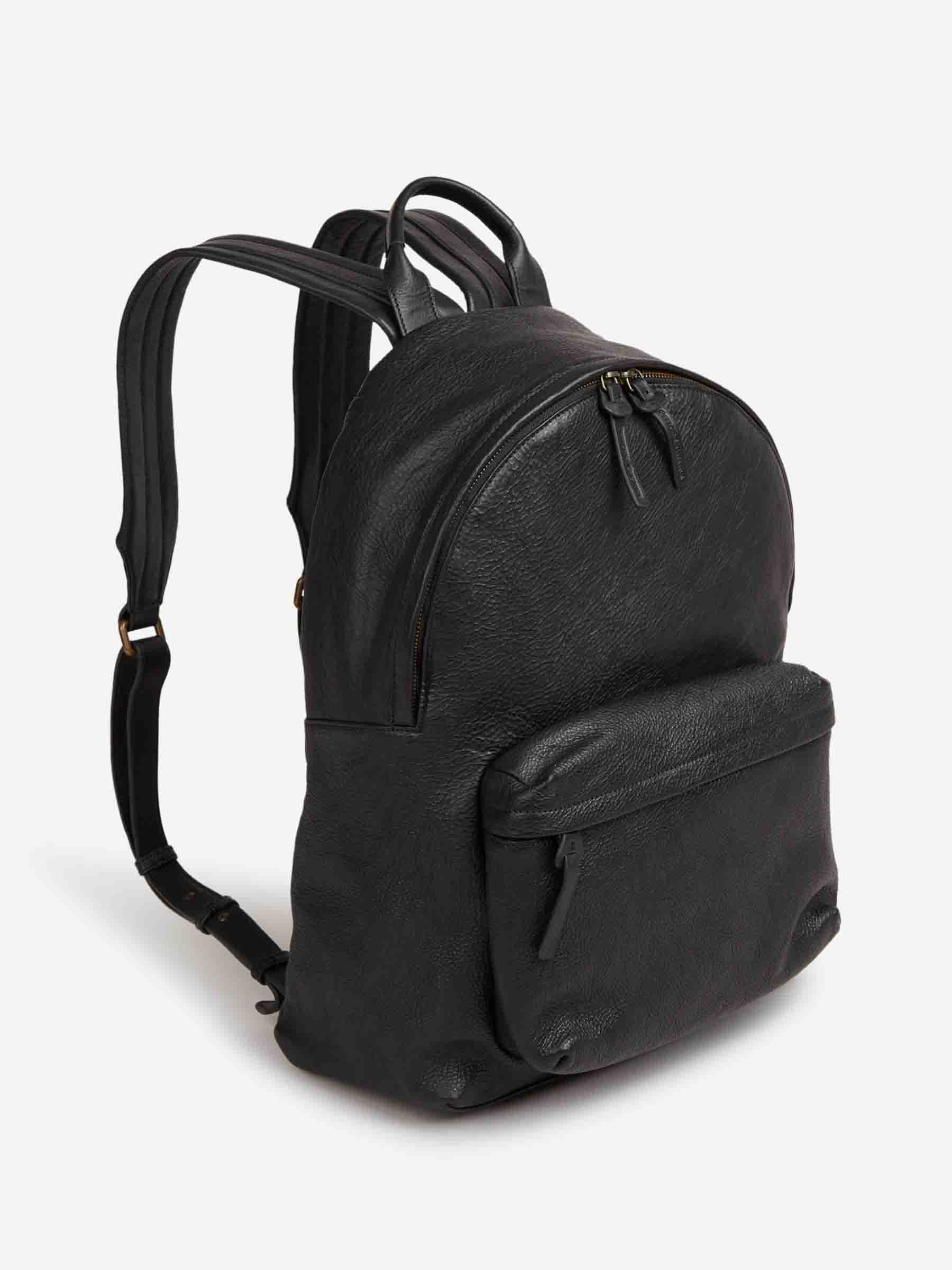 Officine Creative Hombre Barcelona Mochila Piel Granulada color Negro sku 693-000104 01 - Foto 2