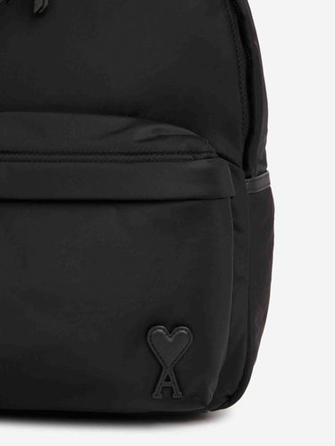 Ami Paris Hombre Barcelona Mochila Marcel Nailon color Negro sku 693-000105 01 - Foto 5