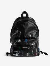 Balenciaga Hombre Barcelona Mochila Explorer color Negro sku 693-000108 01 - Foto 1