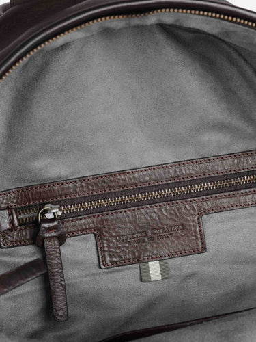 Officine Creative Hombre Barcelona Mochila OC Pack color Marrón Oscuro sku 693-000113 01 - Foto 4