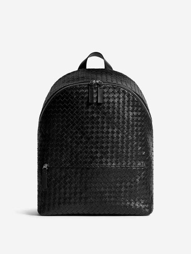 Bottega Veneta Hombre Barcelona Mochila Intrecciato 1975 color Negro sku 693-000117 01 - Foto 1