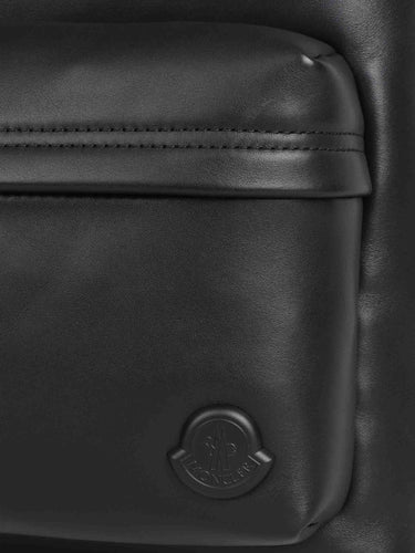 Moncler Hombre Barcelona Mochila Piel Carlo color Negro sku 693-000123 01 - Foto 4
