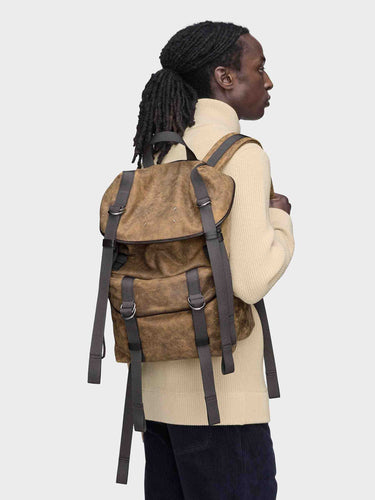 Maison Margiela Hombre Barcelona Mochila Medium High Tech color Camel sku 693-000128 01 - Foto 2