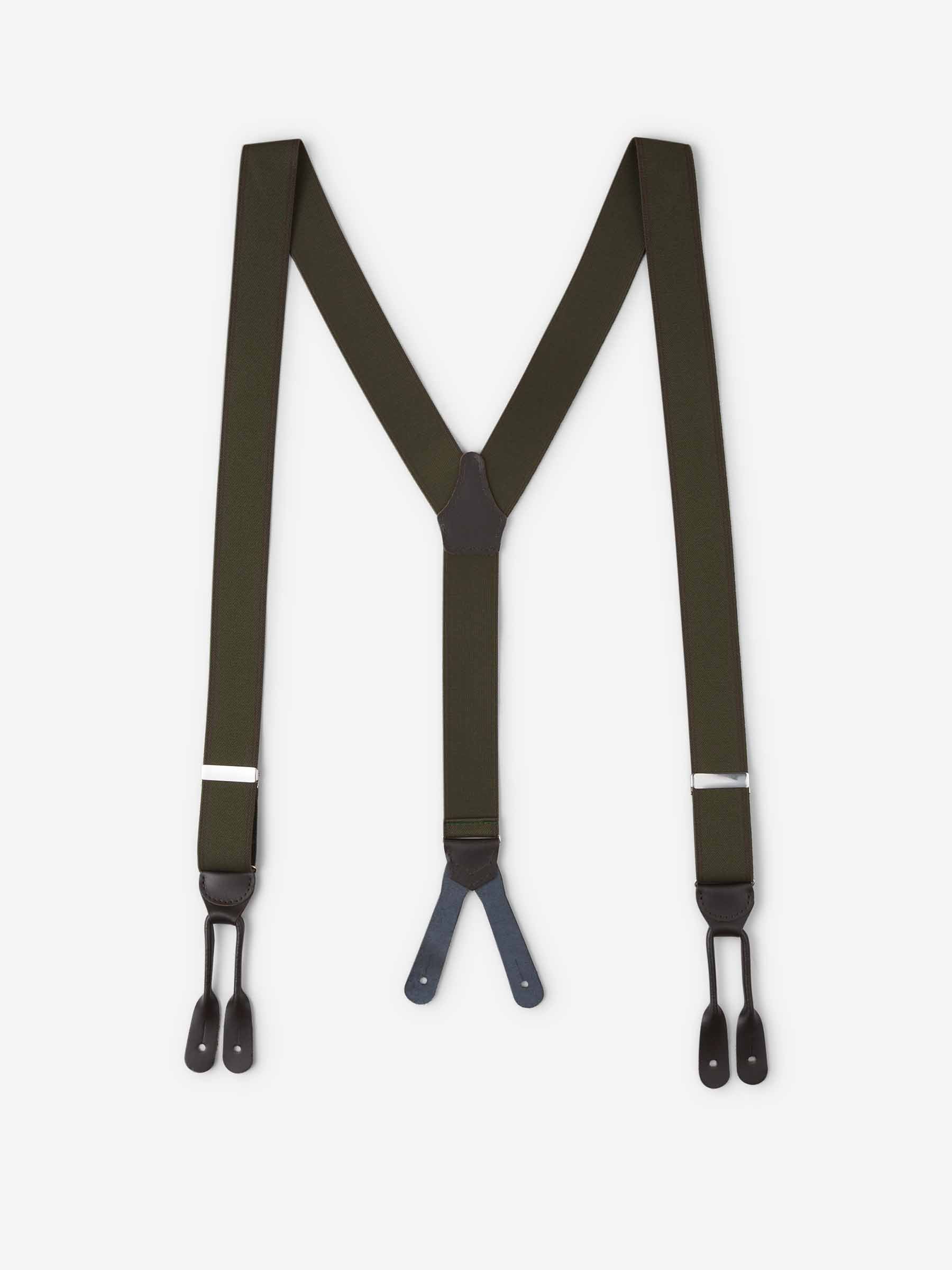 Santa Eulalia Hombre Barcelona Tirantes Elásticos color Verde Militar sku 694-000055 01 - Foto 1