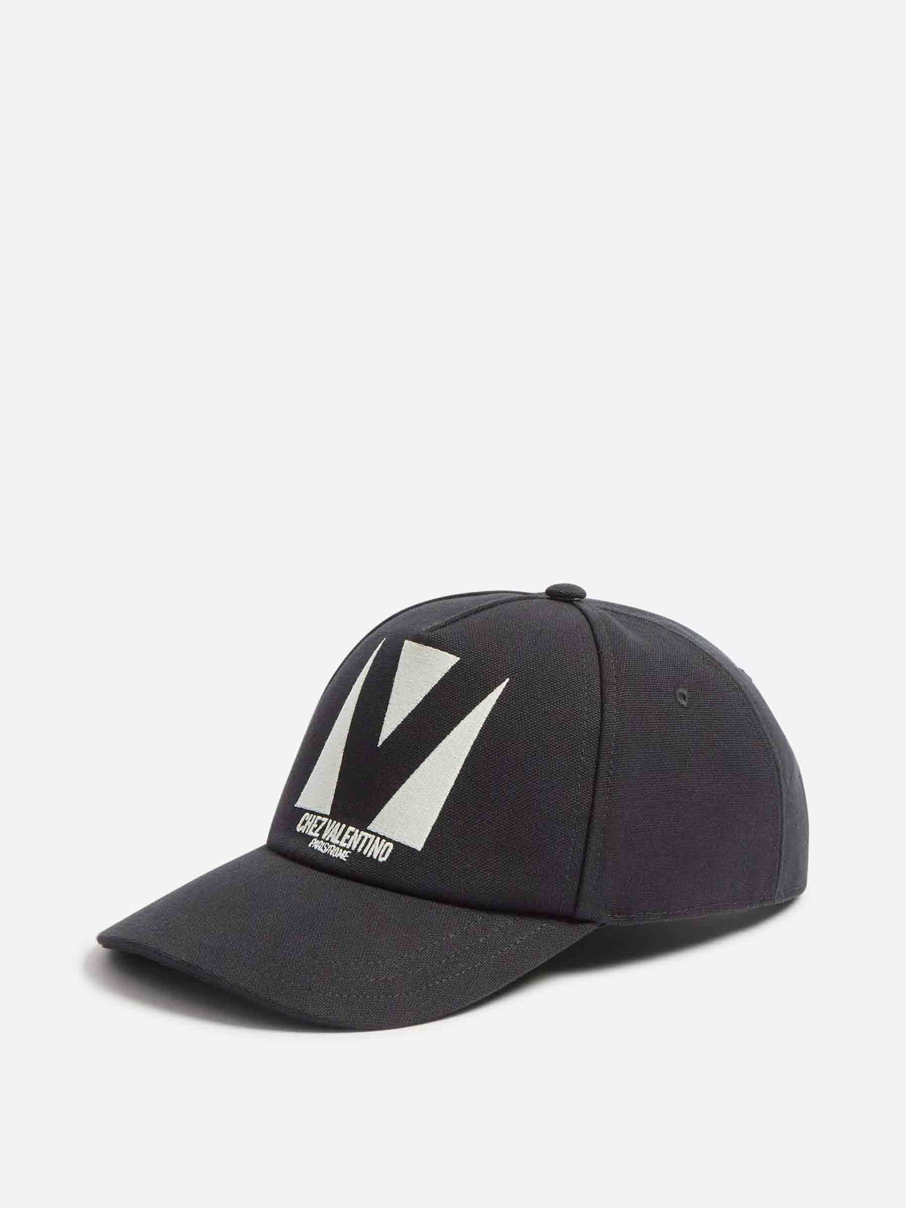 Valentino Garavani Hombre Barcelona Gorra Algodón Bordado color Negro sku 695-001704 02 - Foto 2