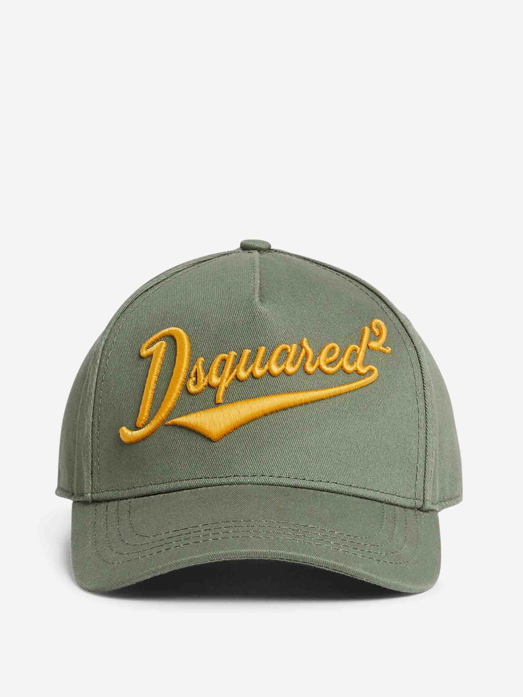 Dsquared2 Hombre Barcelona Gorra Béisbol Algodón color Verde Militar sku 695-001725 01 - Foto 1