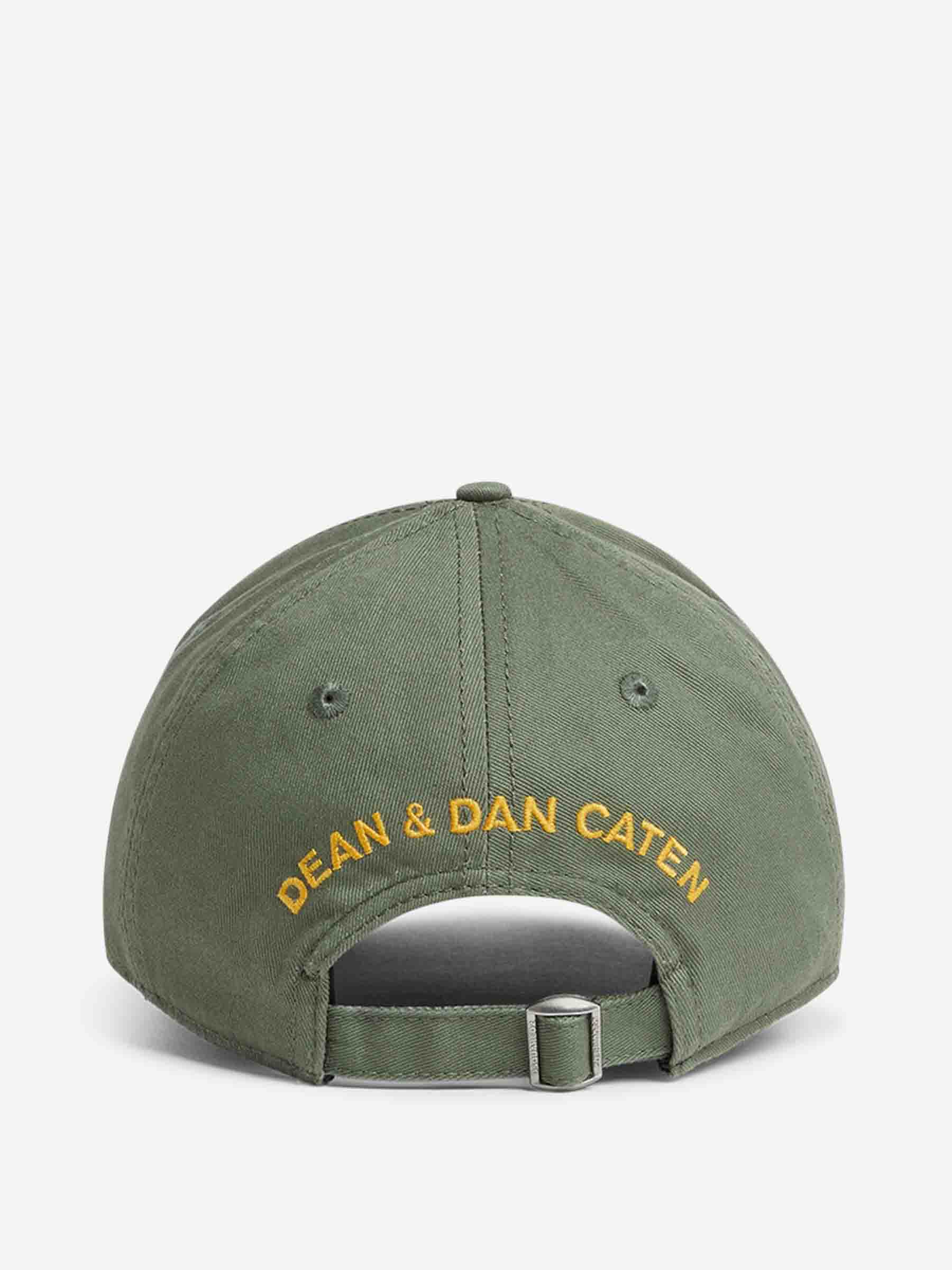 Dsquared2 Hombre Barcelona Gorra Béisbol Algodón color Verde Militar sku 695-001725 01 - Foto 2