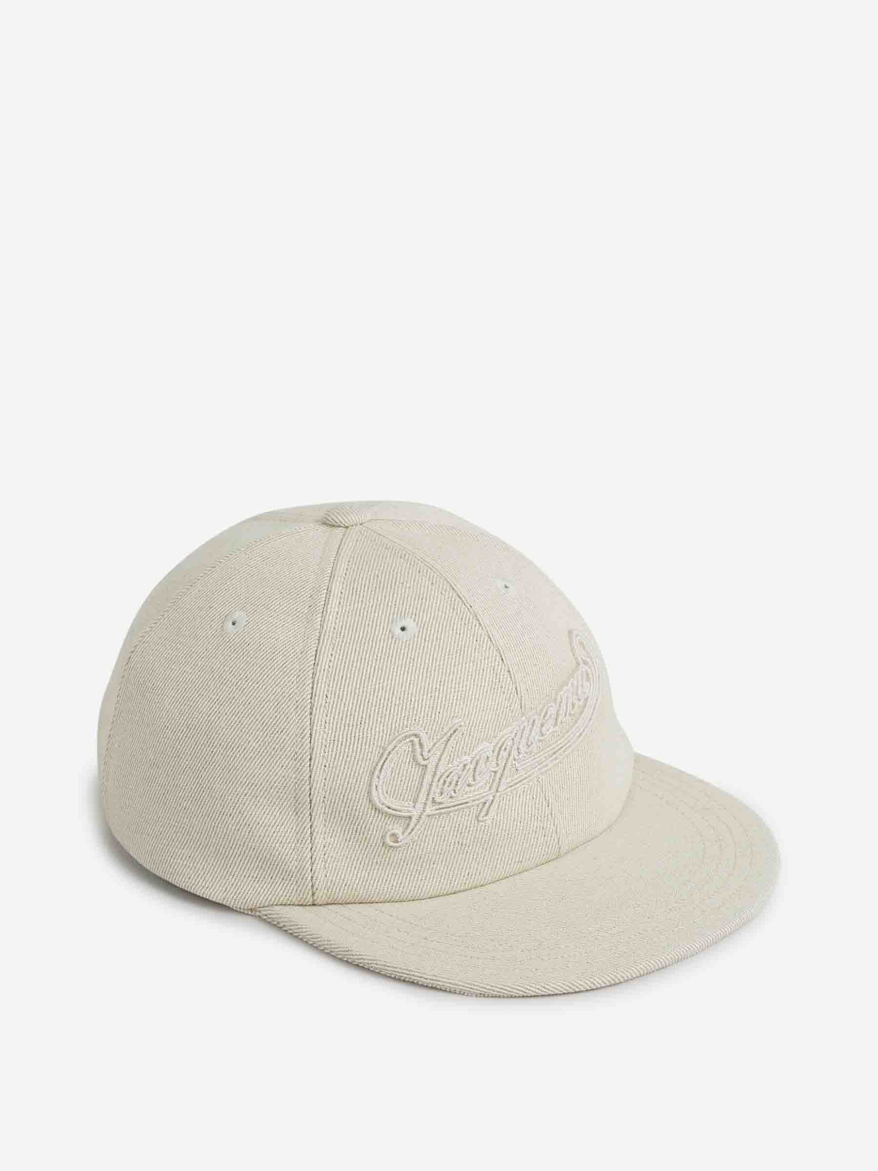 Jacquemus Hombre Barcelona Gorra Béisbol Lino color Beige sku 695-001737 01 - Foto 1