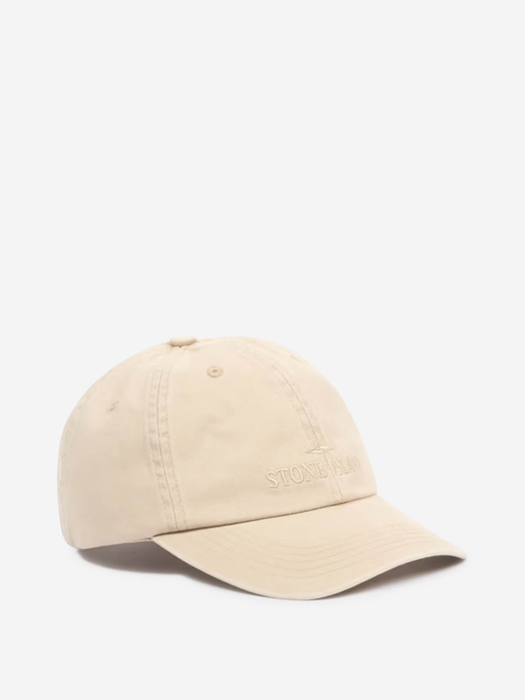 Stone Island Hombre Barcelona Gorra Algodón Bordado color Beige sku 695-001766 03 - Foto 1