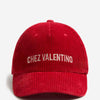Valentino Garavani Hombre Barcelona Gorra Béisbol Terciopelo color Rojo sku 695-001815 01 - Foto 1