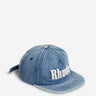 Rhude Hombre Barcelona Gorra Logo Denim color Azul Denim sku 695-001817 01 - Foto 1