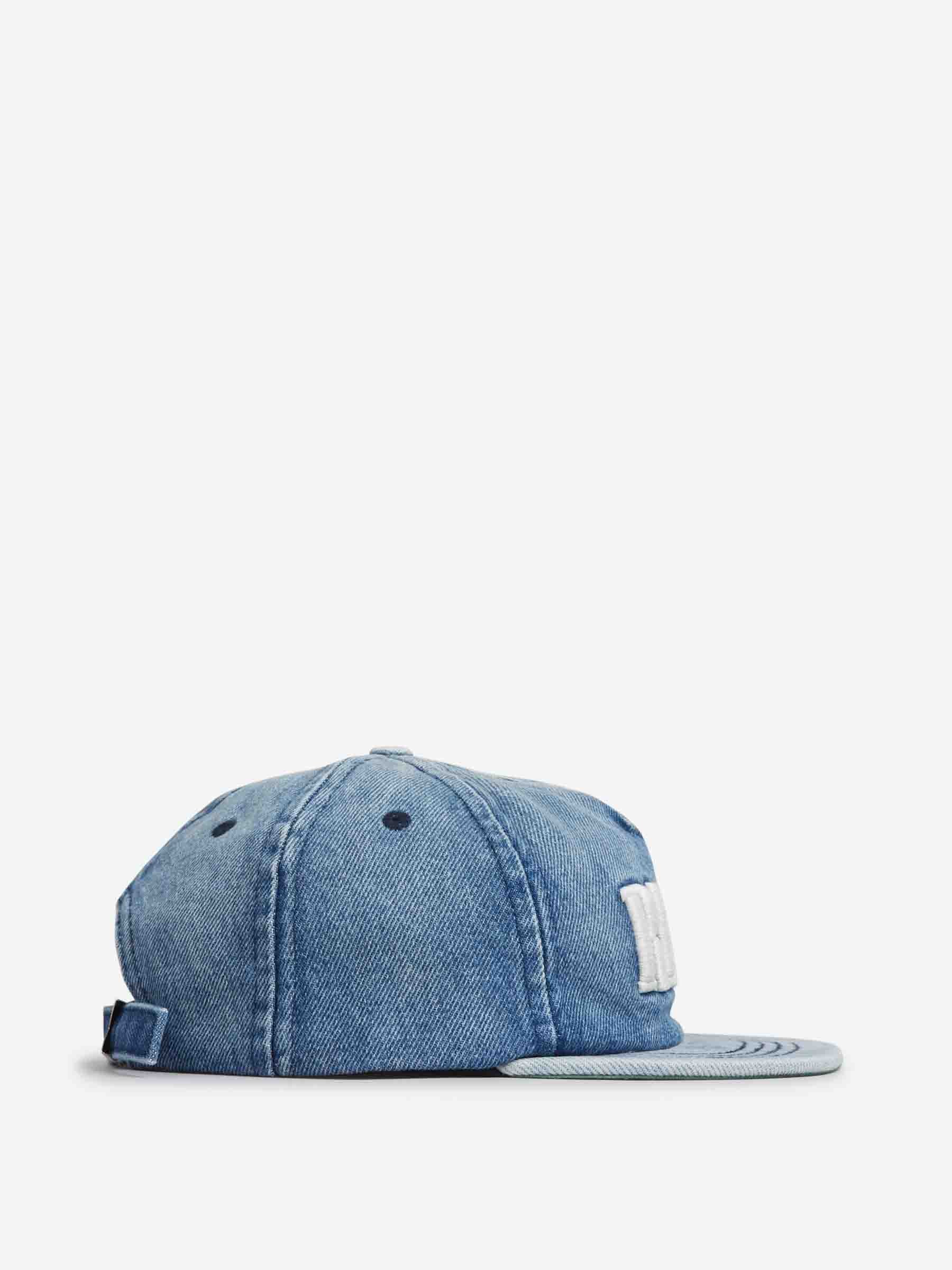 Rhude Hombre Barcelona Gorra Logo Denim color Azul Denim sku 695-001817 01 - Foto 2