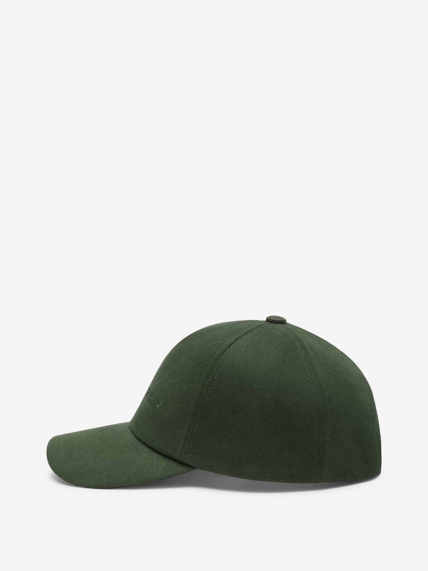 Jacquemus Hombre Barcelona Gorra Logo Algodón color Verde Jungla sku 695-001823 01 - Foto 2