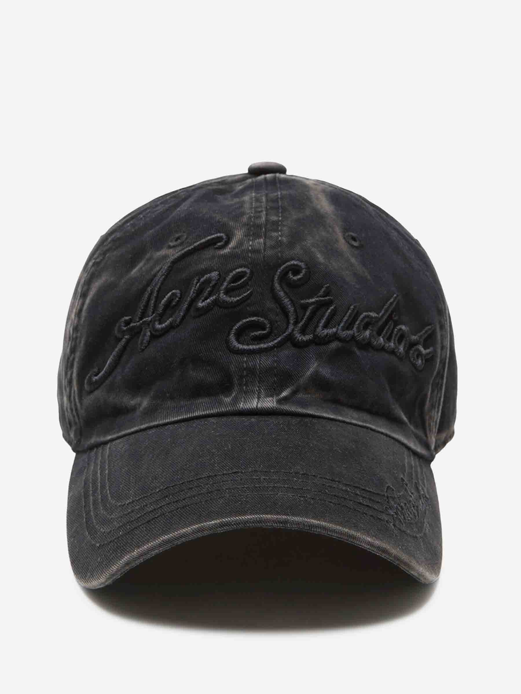 Acne Studios Hombre Barcelona Gorra Logotipo color Negro sku 695-001828 01 - Foto 1