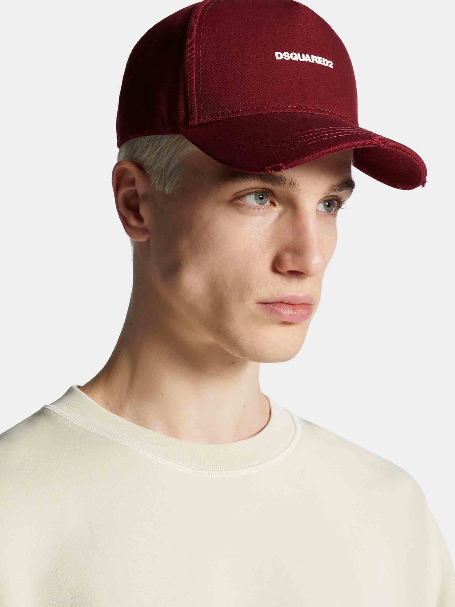 Dsquared2 Hombre Barcelona Gorra Baseball color Burdeos sku 695-001837 02 - Foto 2