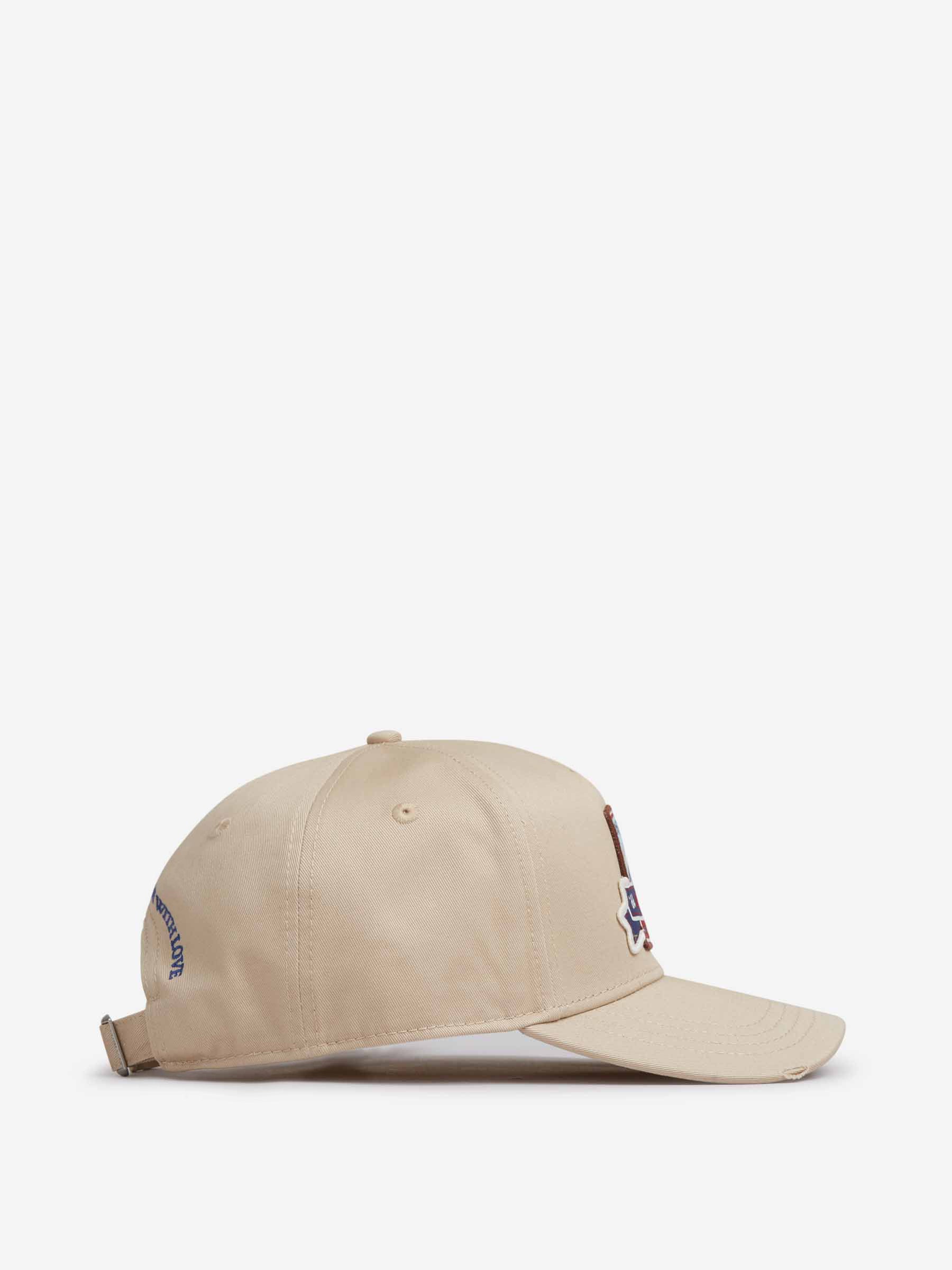 Dsquared2 Hombre Barcelona Gorra Bordado color Beige sku 695-001841 01 - Foto 2
