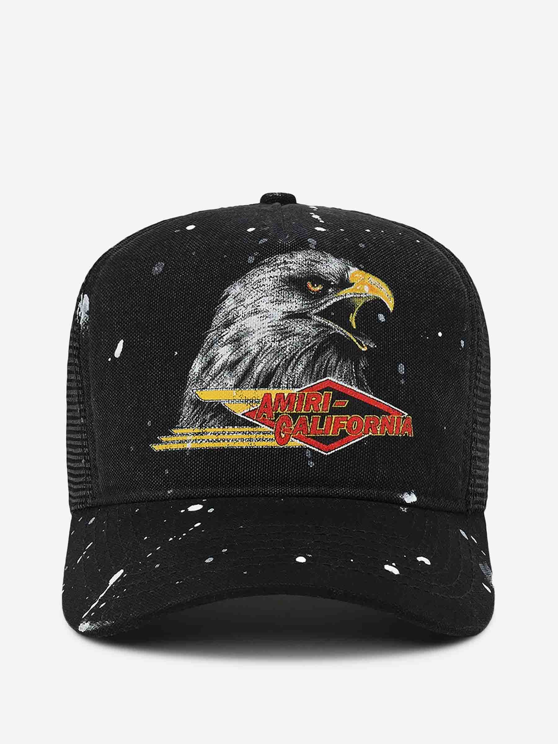 Amiri Hombre Barcelona Gorra Vintage Trucker color Negro sku 695-001852 01 - Foto 1