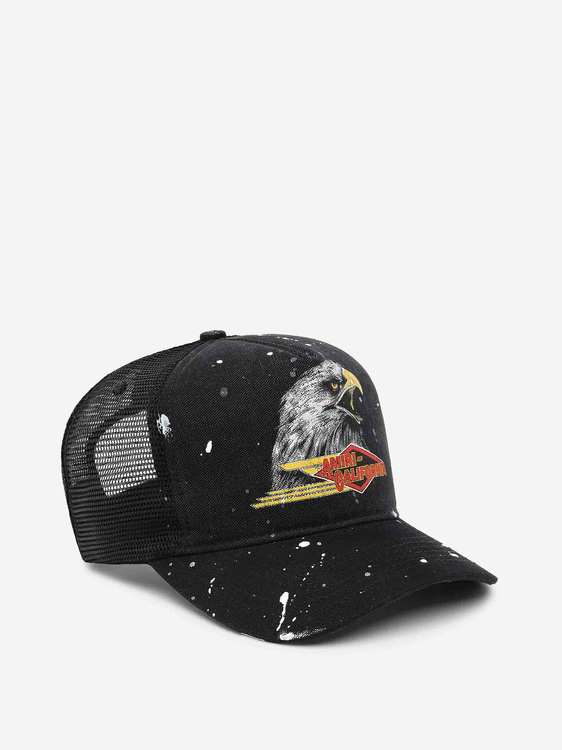 Amiri Hombre Barcelona Gorra Vintage Trucker color Negro sku 695-001852 01 - Foto 2