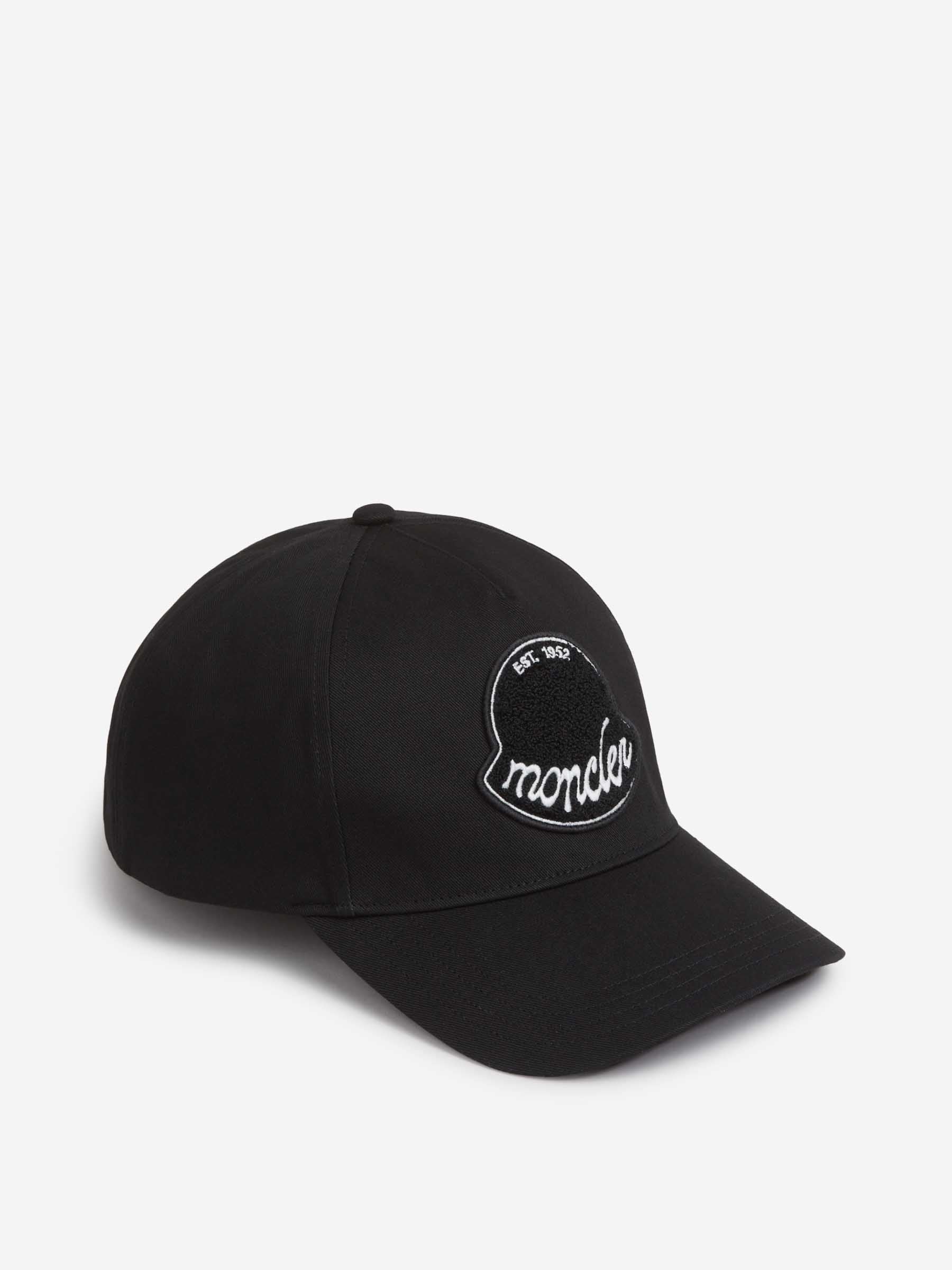 Moncler Hombre Barcelona Gorra Logo Patch color Negro sku 695-001856 01 - Foto 1