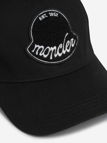 Moncler Hombre Barcelona Gorra Logo Patch color Negro sku 695-001856 01 - Foto 4