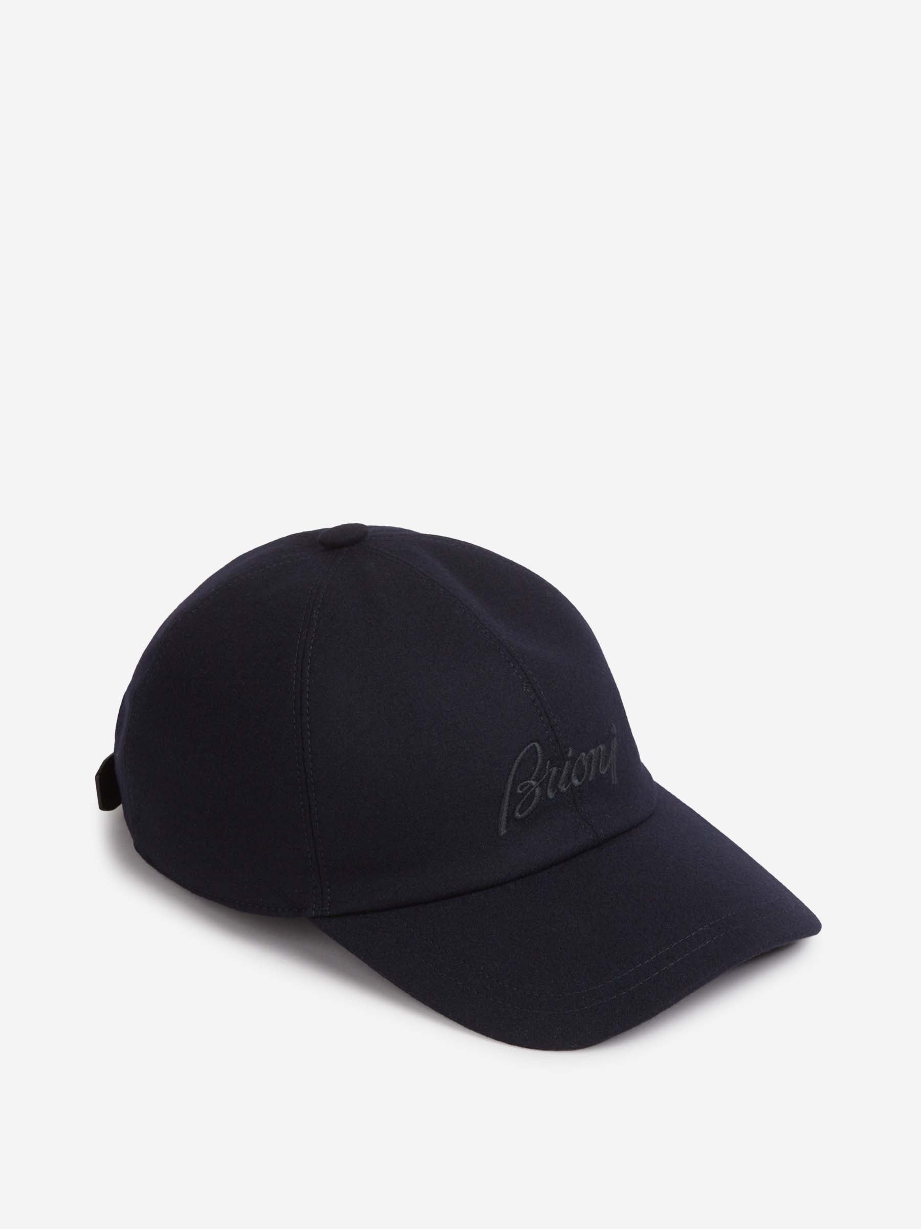 Brioni Hombre Barcelona Gorra Algodón Logo color Negro sku 695-001859 01 - Foto 1