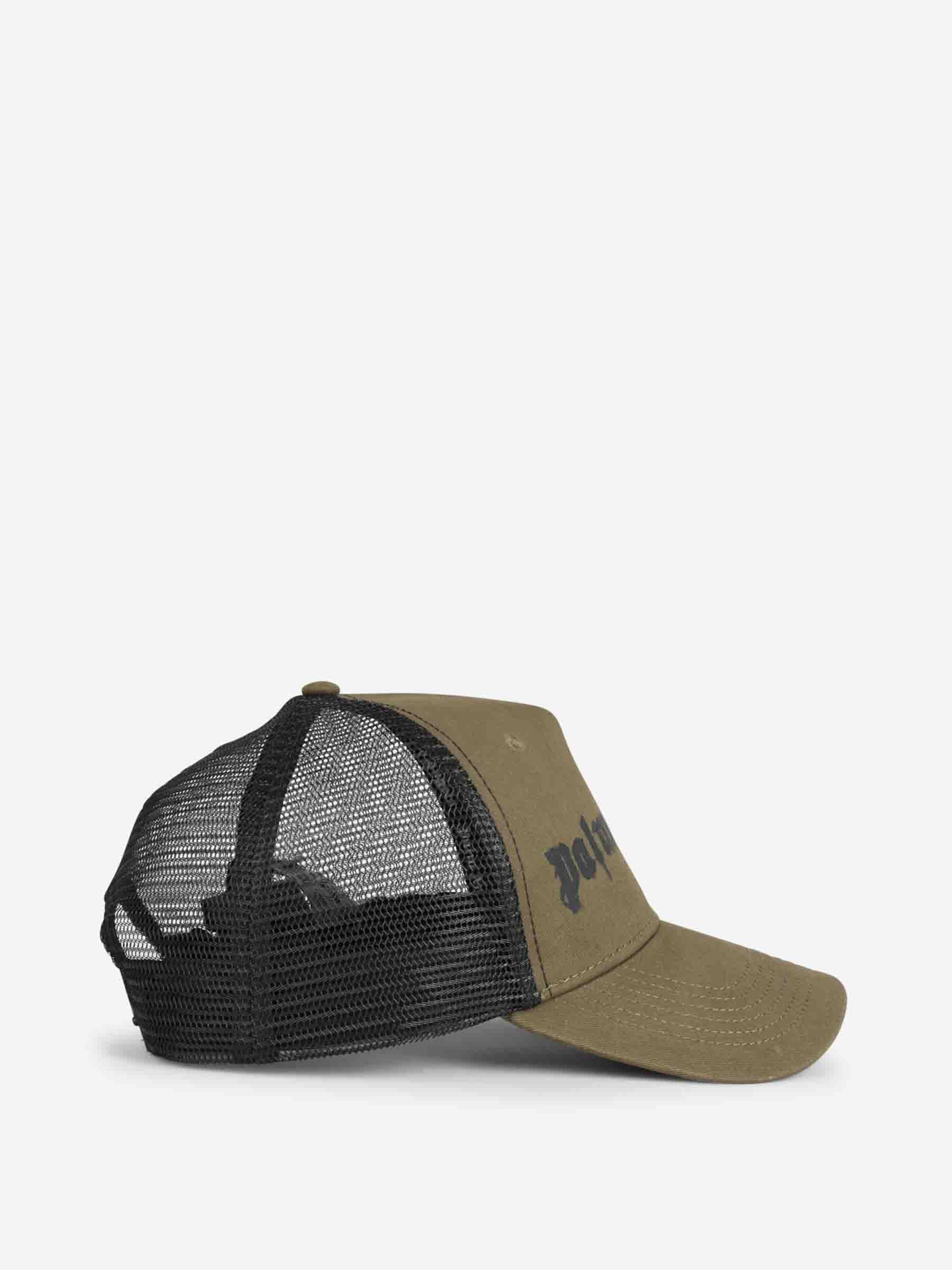 Palm Angels Hombre Barcelona Gorra Bordado color Verde Militar sku 695-001862 02 - Foto 2