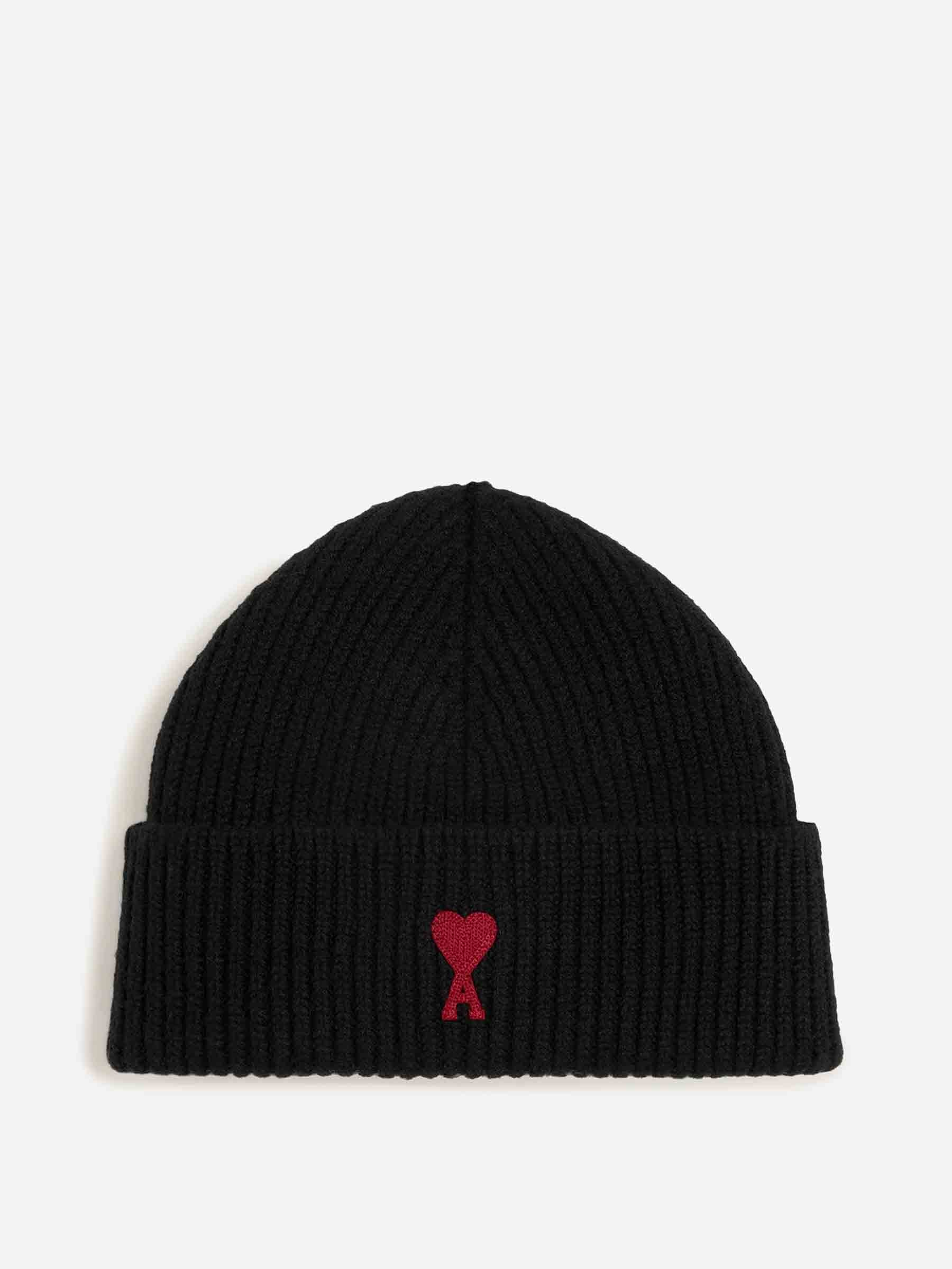 Ami Paris Hombre Barcelona Gorro Punto Lana color Negro sku 695-001865 01 - Foto 1