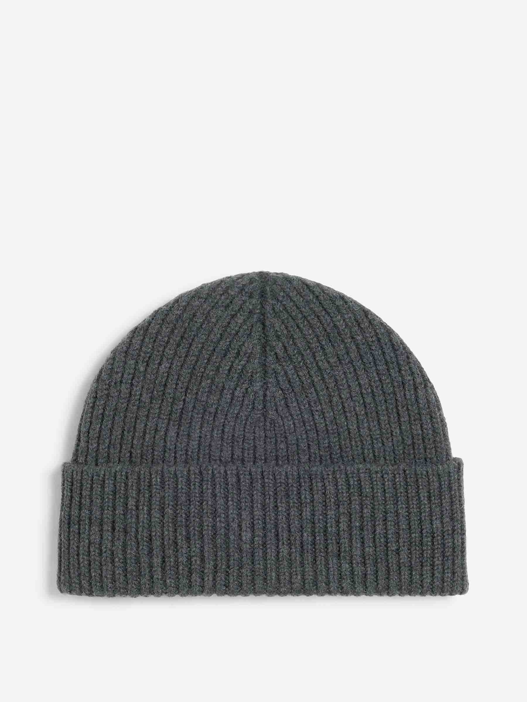 Ami Paris Hombre Barcelona Gorro Punto Lana color Gris Piedra sku 695-001865 02 - Foto 2