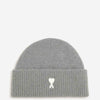 Ami Paris Hombre Barcelona Gorro Alpaca Ami de Couer color Gris sku 695-001866 02 - Foto 1