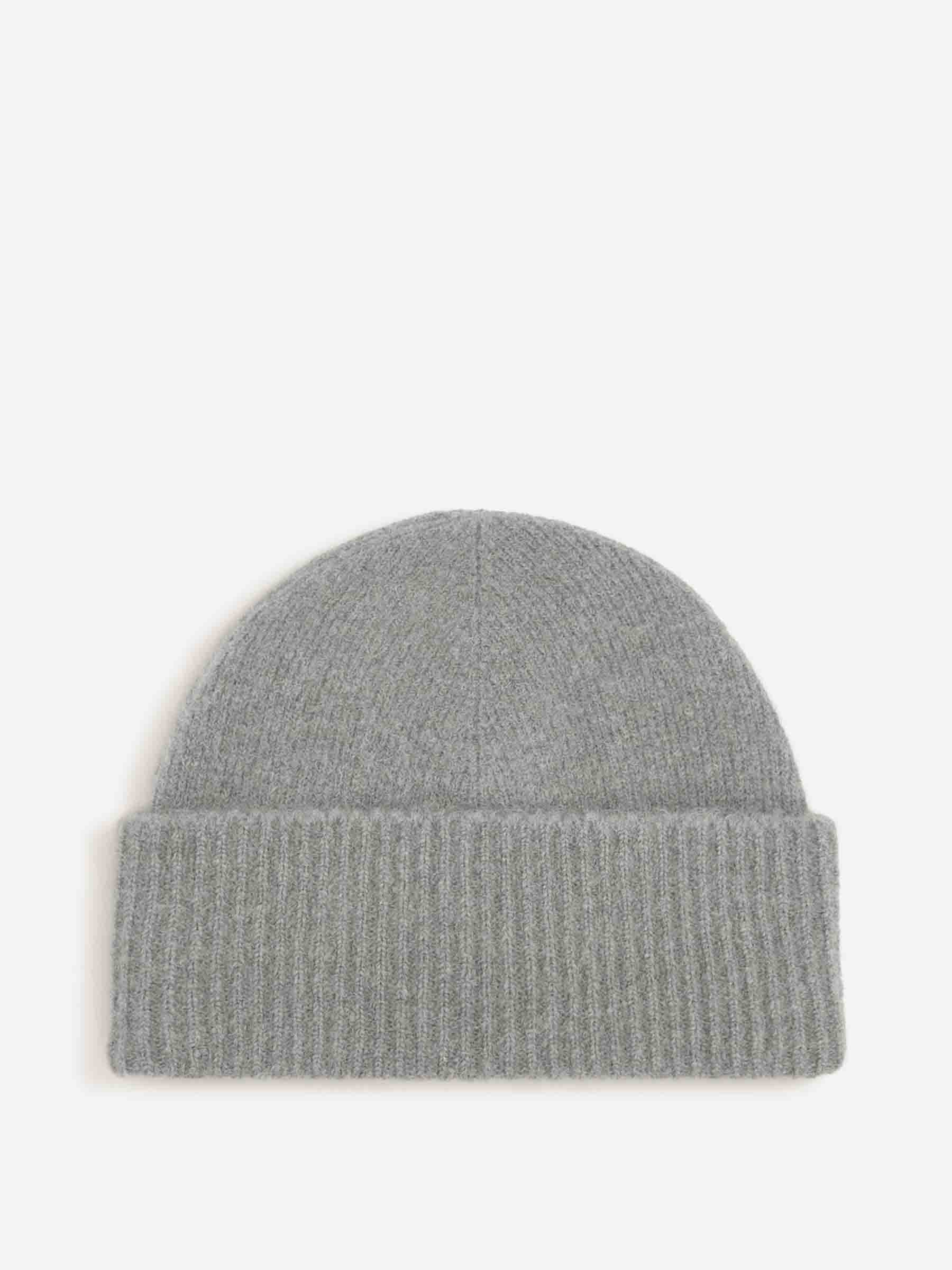 Ami Paris Hombre Barcelona Gorro Alpaca Ami de Couer color Gris sku 695-001866 02 - Foto 2