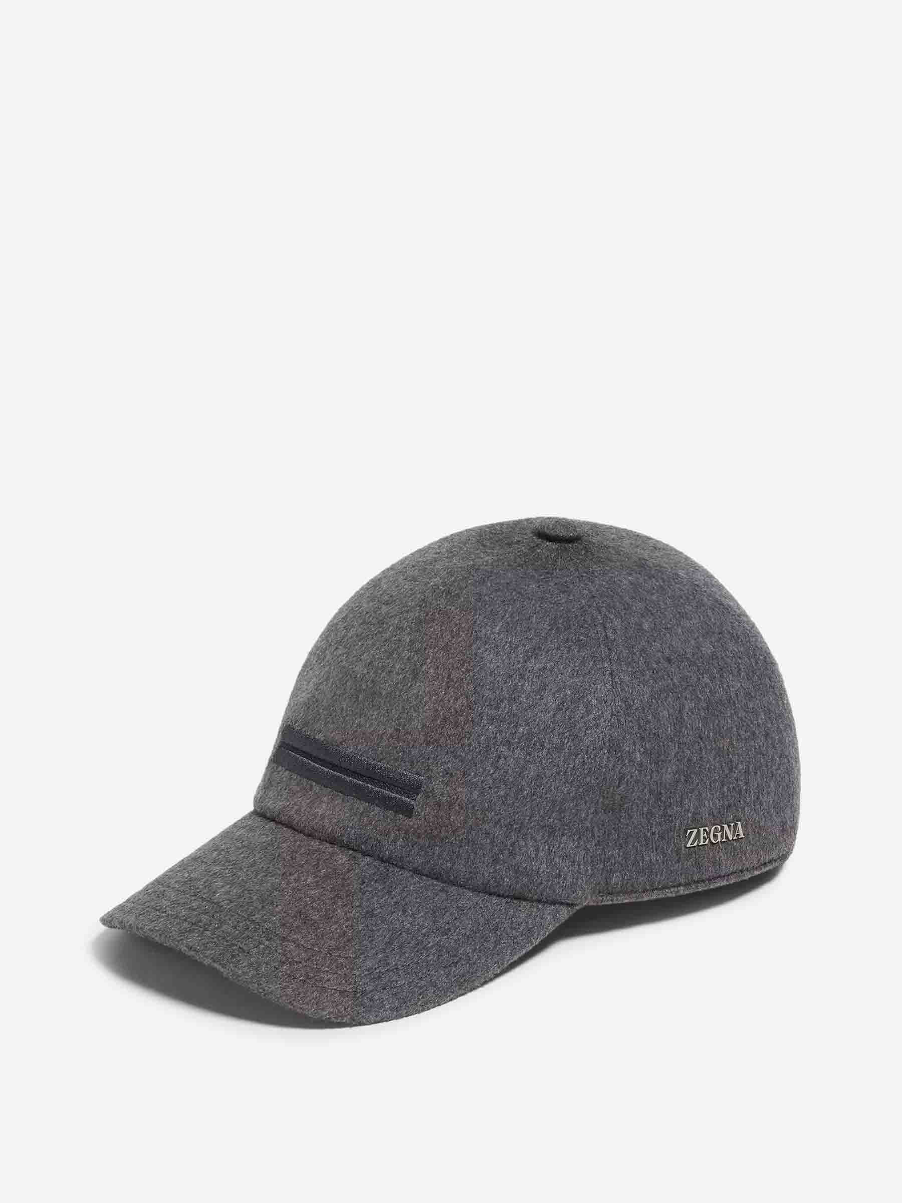 Zegna Hombre Barcelona Gorra Béisbol Cachemira color Gris sku 695-001874 01 - Foto 1