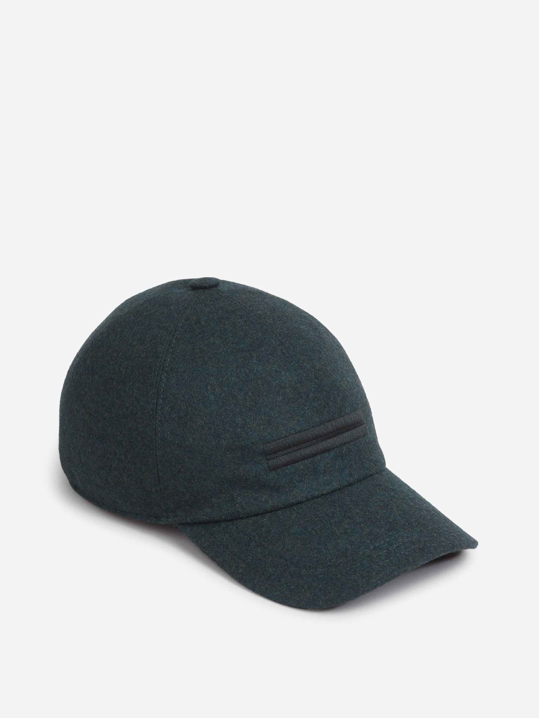 Zegna Hombre Barcelona Gorra Béisbol Cachemira color Verde Jungla sku 695-001875 01 - Foto 1