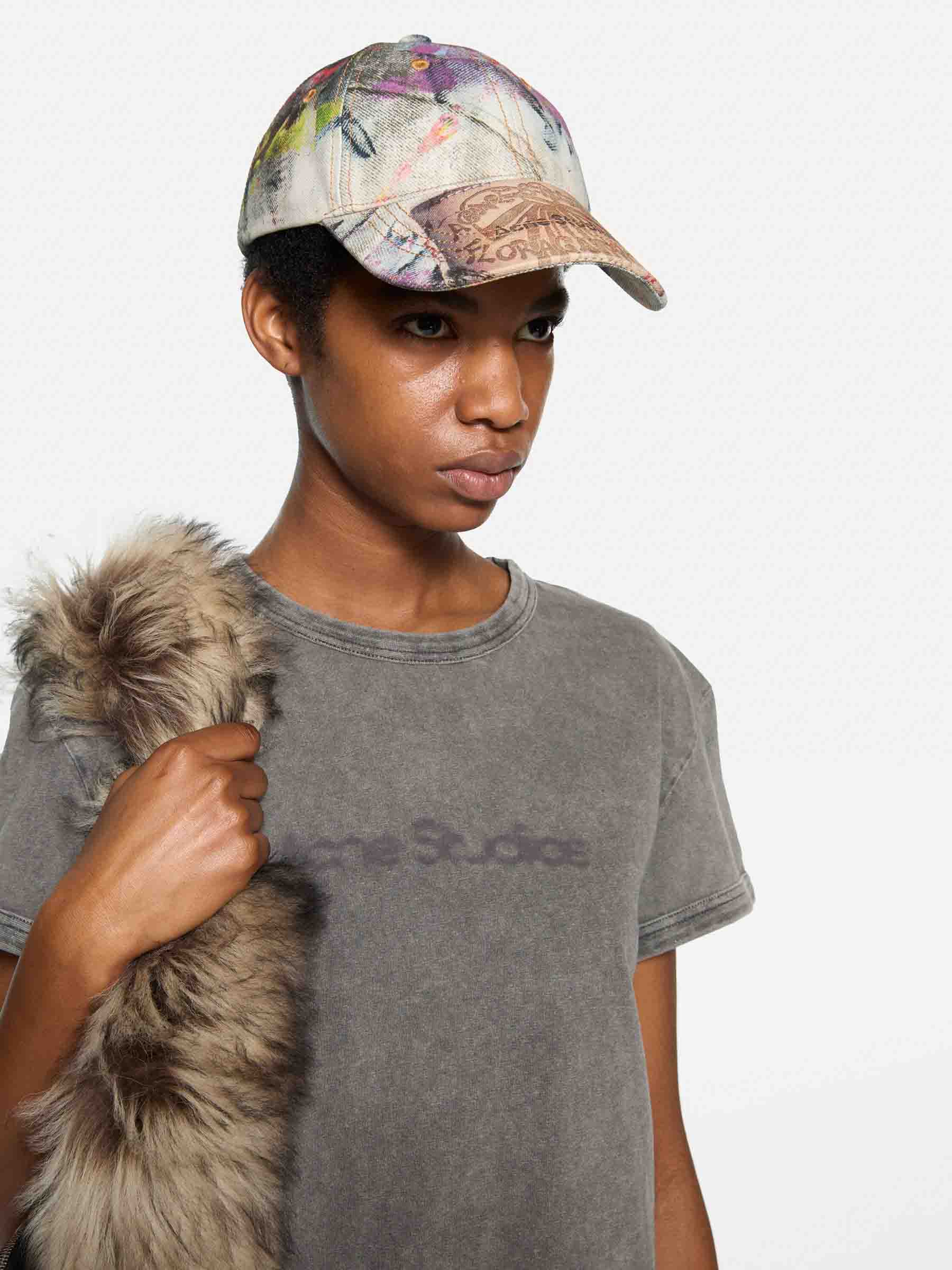 Acne Studios Hombre Barcelona Gorra Estampada color Multicolor sku 695-001877 01 - Foto 2