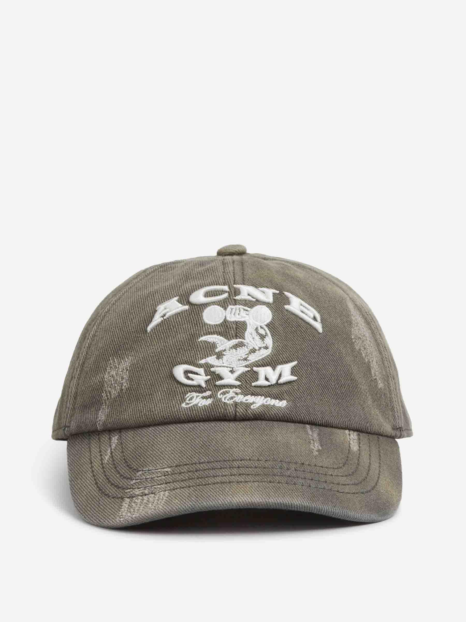 Acne Studios Hombre Barcelona Gorra Logo color Gris Piedra sku 695-001879 01 - Foto 2