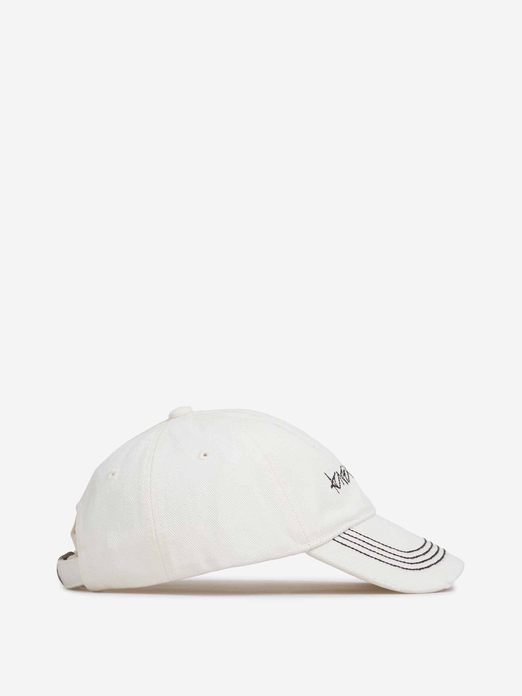 Acne Studios Hombre Barcelona Gorra Logo Algodón color Beige sku 695-001881 02 - Foto 2
