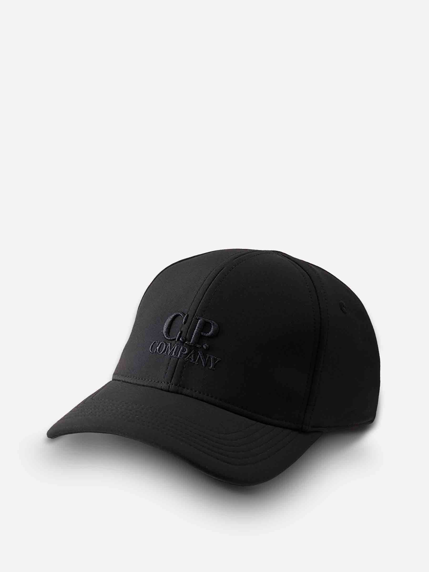 C.P. Company Hombre Barcelona Gorra Logo Gabardina color Azul Noche sku 695-001882 02 - Foto 1