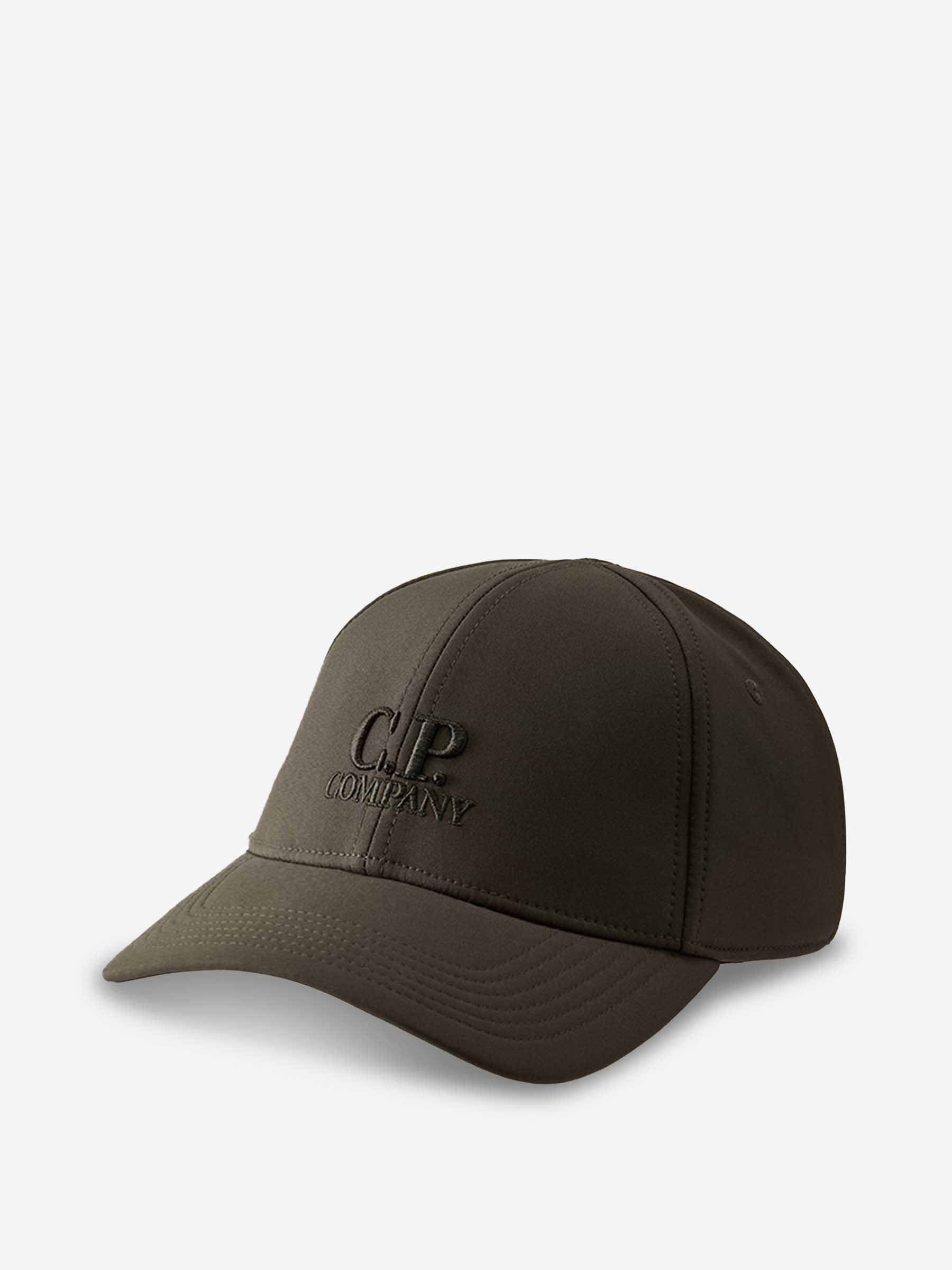 C.P. Company Hombre Barcelona Gorra Logo Algodón color Gris Antracita sku 695-001882 03 - Foto 1